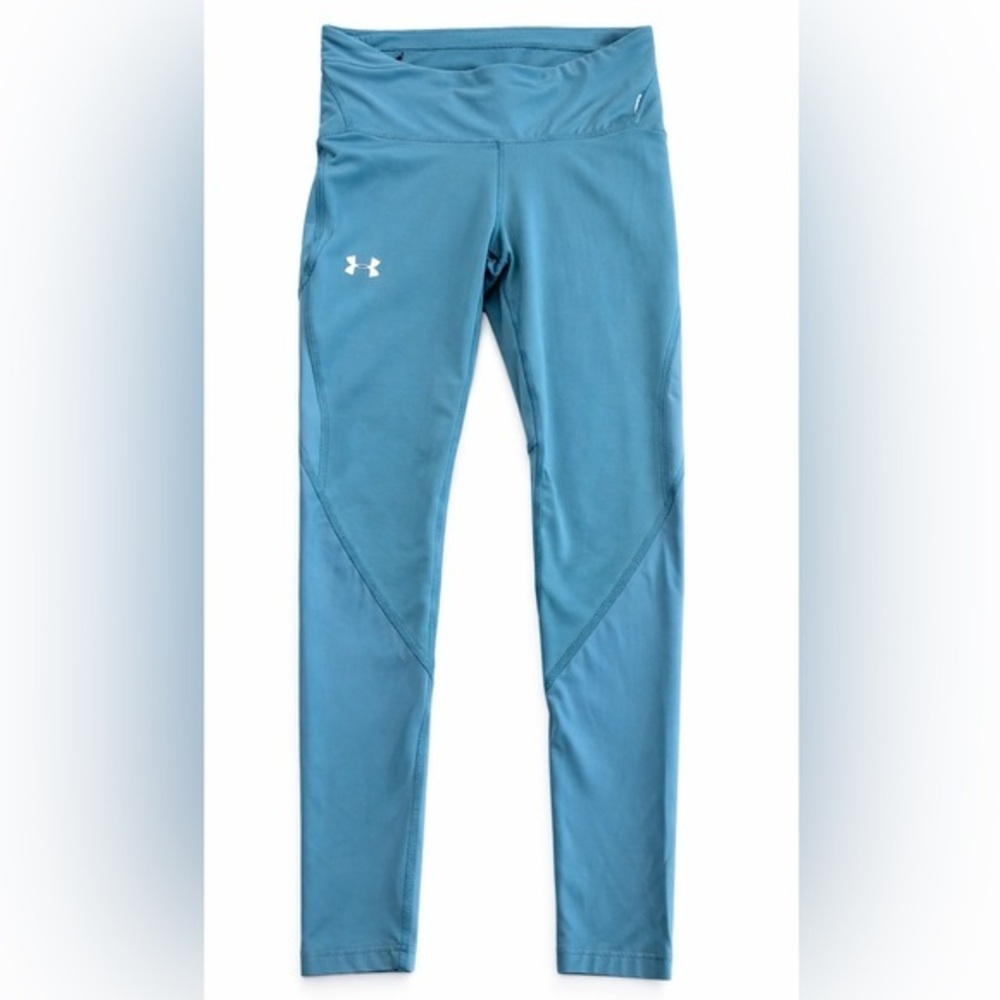 Under Armour HeatGear Compression Leggings in Teal – Size Medium